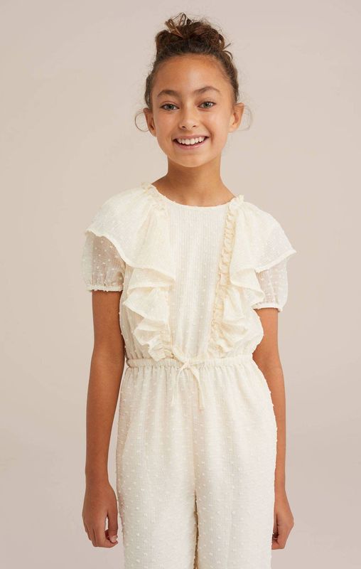 WE Fashion - Jumpsuit - Meisjes - Glittergaren