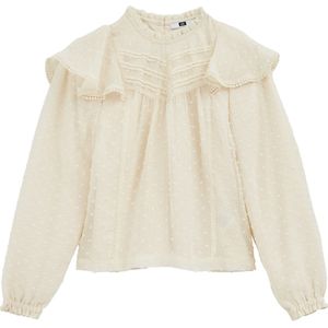 WE Fashion Meisjes blouse met glittergaren