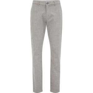 Chino Broek - Structuurstof - Slim Fit - Praktische Zakken
