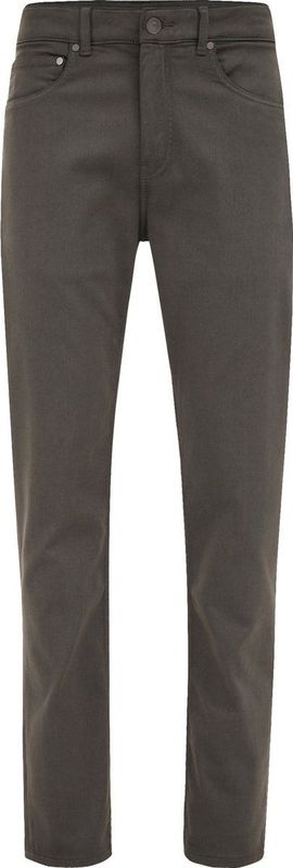 WE Fashion - Slim Fit - Sportbroek - Legergroen - Katoen