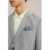 WE Fashion - Business-colbert - Grijs - Slim Fit - Krijtstrepen