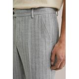 Pantalon - Krijtstreep - Polyestermix - Slim Fit