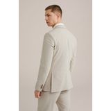 WE Fashion - Colbert - Heren - Linnen - Slim Fit - Reverskraag