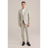 WE Fashion - Colbert - Heren - Linnen - Slim Fit - Reverskraag