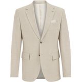 WE Fashion - Colbert - Heren - Linnen - Slim Fit - Reverskraag