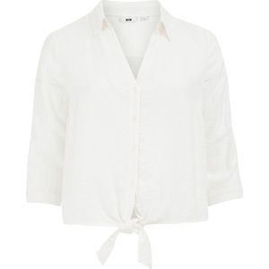 Blouse - V-Hals - Driekwart Mouwen - Regular Fit - Luxe Uiterlijk