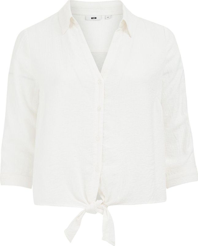 Blouse - V-Hals - Driekwart Mouwen - Regular Fit - Luxe Uiterlijk