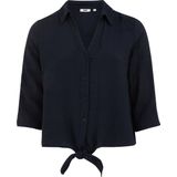 WE Fashion - Blouse - Curve - Regular Fit - Met Knoopdetail