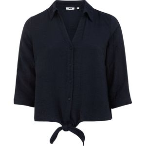 WE Fashion - Blouse - Curve - Regular Fit - Met Knoopdetail