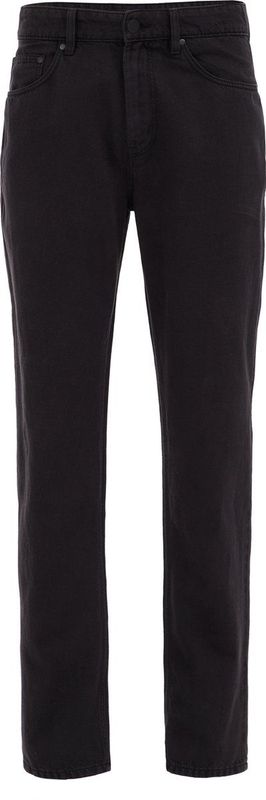 Broek - Katoen-Linnen Mix - Slim Fit - Smalle Pijpen - Lichtgrijs