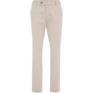 WE Fashion Chino  camel / wit