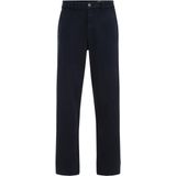 WE Fashion - Regular Chino - Donkerblauw - Katoen met Elastaan