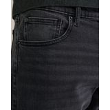 WE Fashion - Slim Fit Jeans - Zwart - 5-Pocket Design