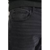 WE Fashion - Slim Fit Jeans - Zwart - 5-Pocket Design