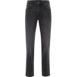 WE Fashion - Slim Fit Jeans - Zwart - 5-Pocket Design