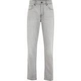 Blue Ridge - Heren Regular Fit Jeans - Lichtgrijs - Katoen-Linnenmix