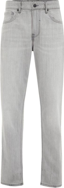 Blue Ridge - Heren Regular Fit Jeans - Lichtgrijs - Katoen-Linnenmix