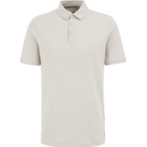 WE Fashion slim polo zand
