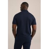 About You - Effen Shirt met Polokraag en Knoopsluiting