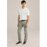Fundamentals - Slim Fit Chino - Grijsgroen - Jog Kwaliteit