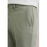 Fundamentals - Slim Fit Chino - Grijsgroen - Jog Kwaliteit