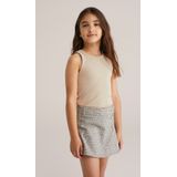 Haltertop - Effen - Jersey - Ronde Hals - Mouwloos