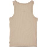 Haltertop - Effen - Jersey - Ronde Hals - Mouwloos