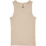 Haltertop - Effen - Jersey - Ronde Hals - Mouwloos