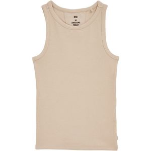 Haltertop - Effen - Jersey - Ronde Hals - Mouwloos