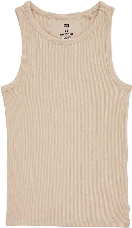 Haltertop - Effen - Jersey - Ronde Hals - Mouwloos