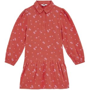 Jurk - Bloemenprint - Katoen - Korte Lengte - Normale Pasvorm