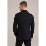 WE Fashion - Slim Fit Blazer - Zwart - Wolmix