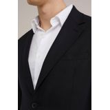 WE Fashion - Slim Fit Blazer - Zwart - Wolmix