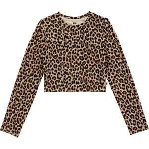 T-shirt - Dierenprint - Jersey - Ronde Hals - Lange Mouw