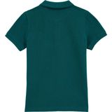 WE Fashion - Polo - Donkergroen - Katoen Pique