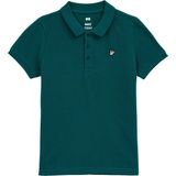 WE Fashion - Polo - Donkergroen - Katoen Pique