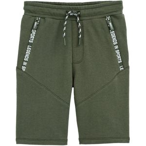 Blue Ridge - Jongens Sweatshort - Khaki - Katoen - Regular Fit
