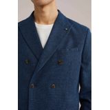 WE Fashion - Blazer - Heren - Slim Fit - Linnenmix - Double Breasted