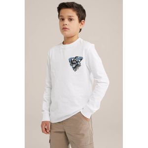 Salty Dog longsleeve wit