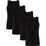 WE Fashion - Heren Underwear Singlet - 4-pack