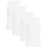 WE Fashion - Heren Underwear Singlet - 4-pack