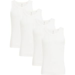 WE Fashion - Heren Underwear Singlet - 4-pack