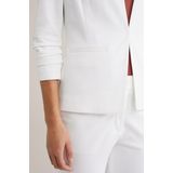 WE Fashion - Blazer - Wit - Getailleerd