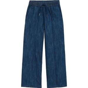 WE Fashion - Jeans - Donkerblauw - Rechte Pasvorm - 100% Katoen