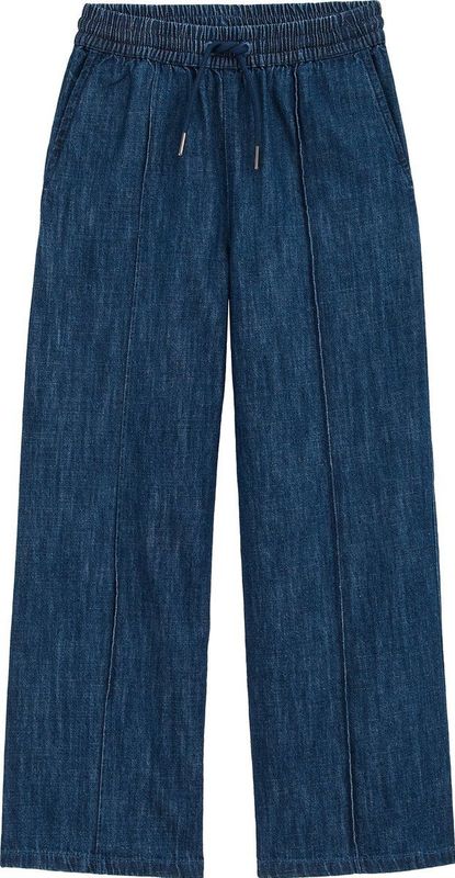 WE Fashion - Jeans - Donkerblauw - Rechte Pasvorm - 100% Katoen