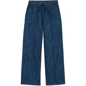 WE Fashion - Jeans - Donkerblauw - Rechte Pasvorm - 100% Katoen