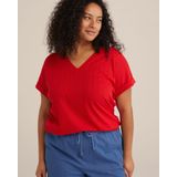 WE Fashion Shirt  knalrood