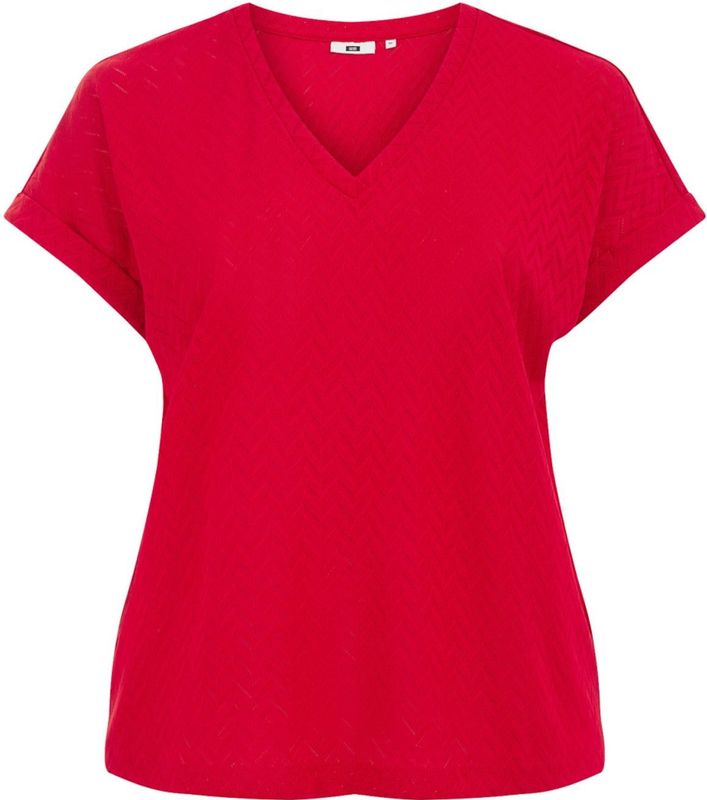 WE Fashion Shirt  knalrood