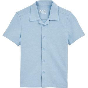 WE Fashion - Jongensoverhemd - IJsblauw - Katoen/Polyester