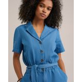 WE Fashion - Jumpsuit - Blauw - Denim